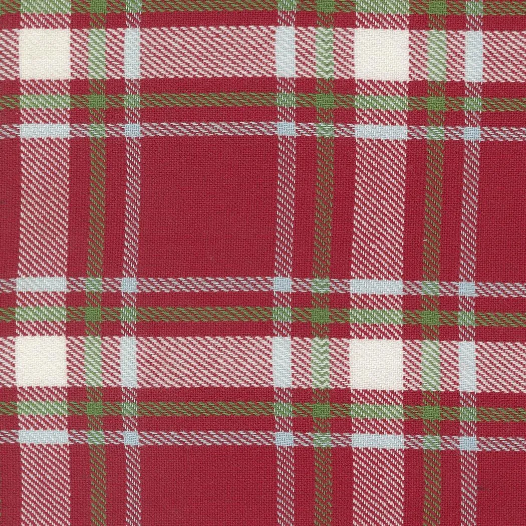 16" Classic Retro Holiday - Red Plaid