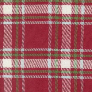 16" Classic Retro Holiday - Red Plaid