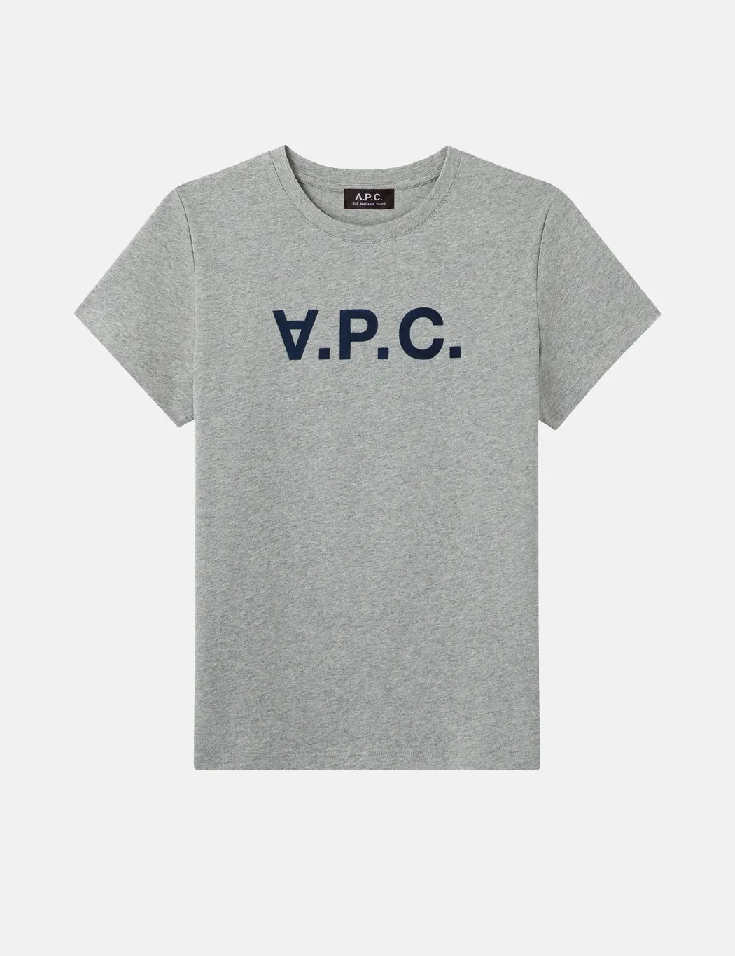 A.P.C. Colour VPC T-Shirt - Heathered Light Grey