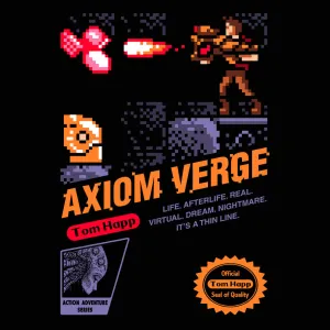 Axiom Verge - Retro Cover