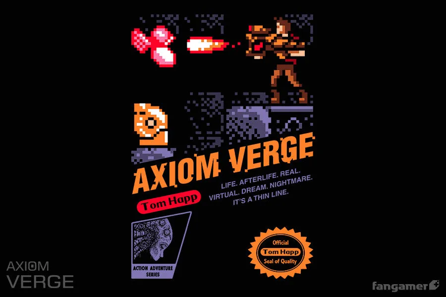 Axiom Verge - Retro Cover
