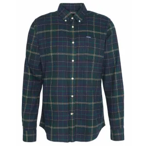 Barbour Kyeloch Mens Tailored Shirt  - Green Loch