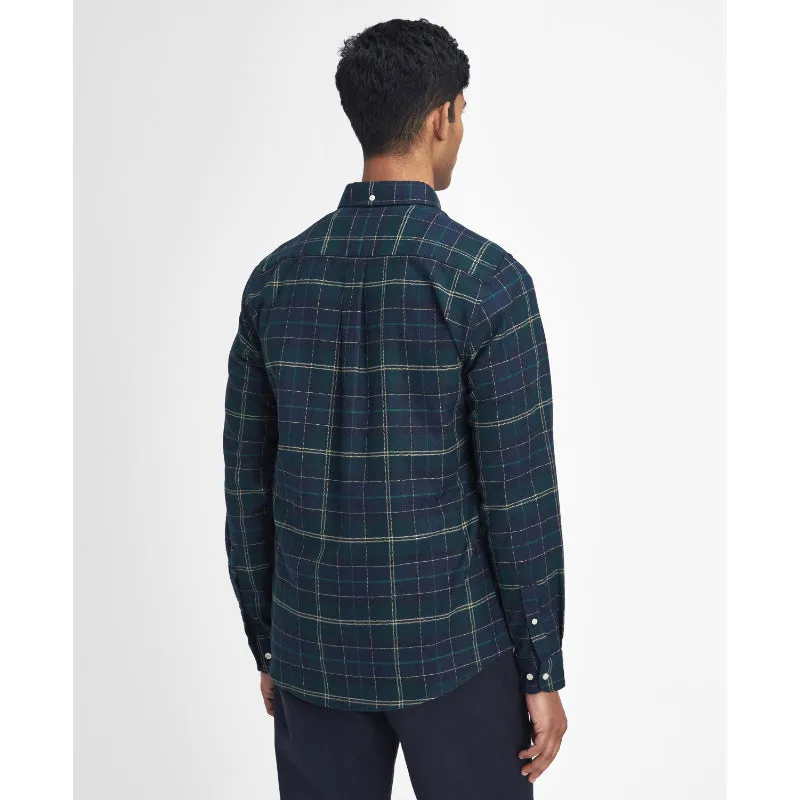 Barbour Kyeloch Mens Tailored Shirt  - Green Loch