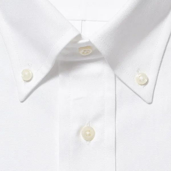Button Down Pinpoint White - Classic
