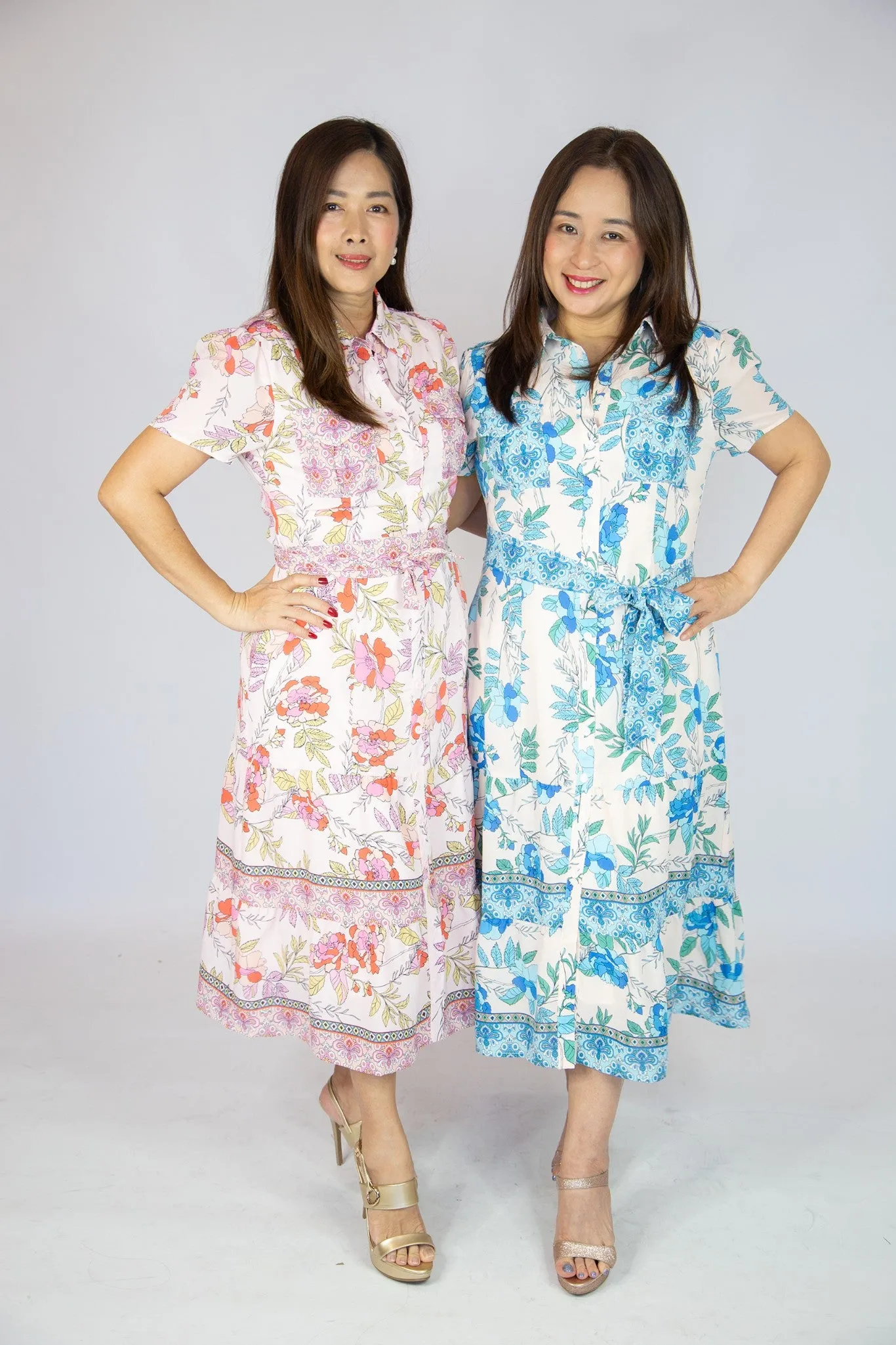 Celia Floral Print Dress