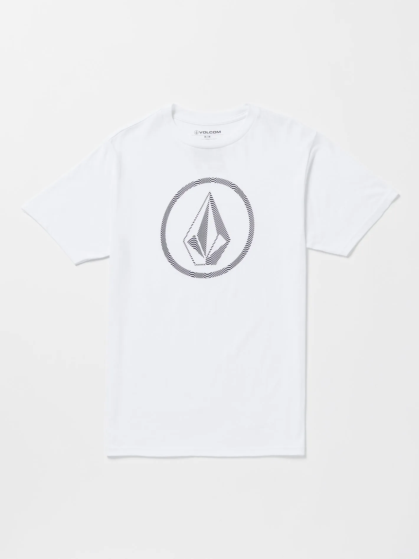 Circle Stone Short Sleeve Tee - White