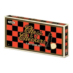 Classic Chess & Checkers Set