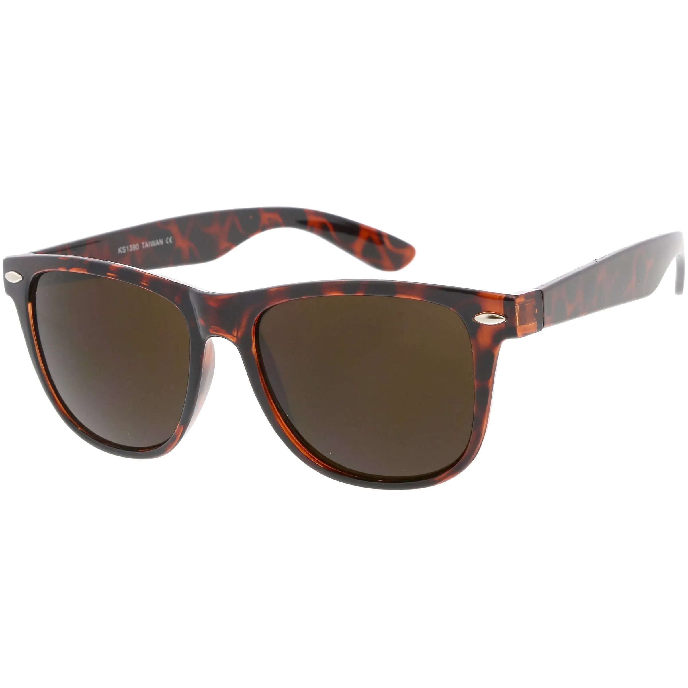 Classic Retro Indie Classic Horned Rim Sunglasses 54mm C767