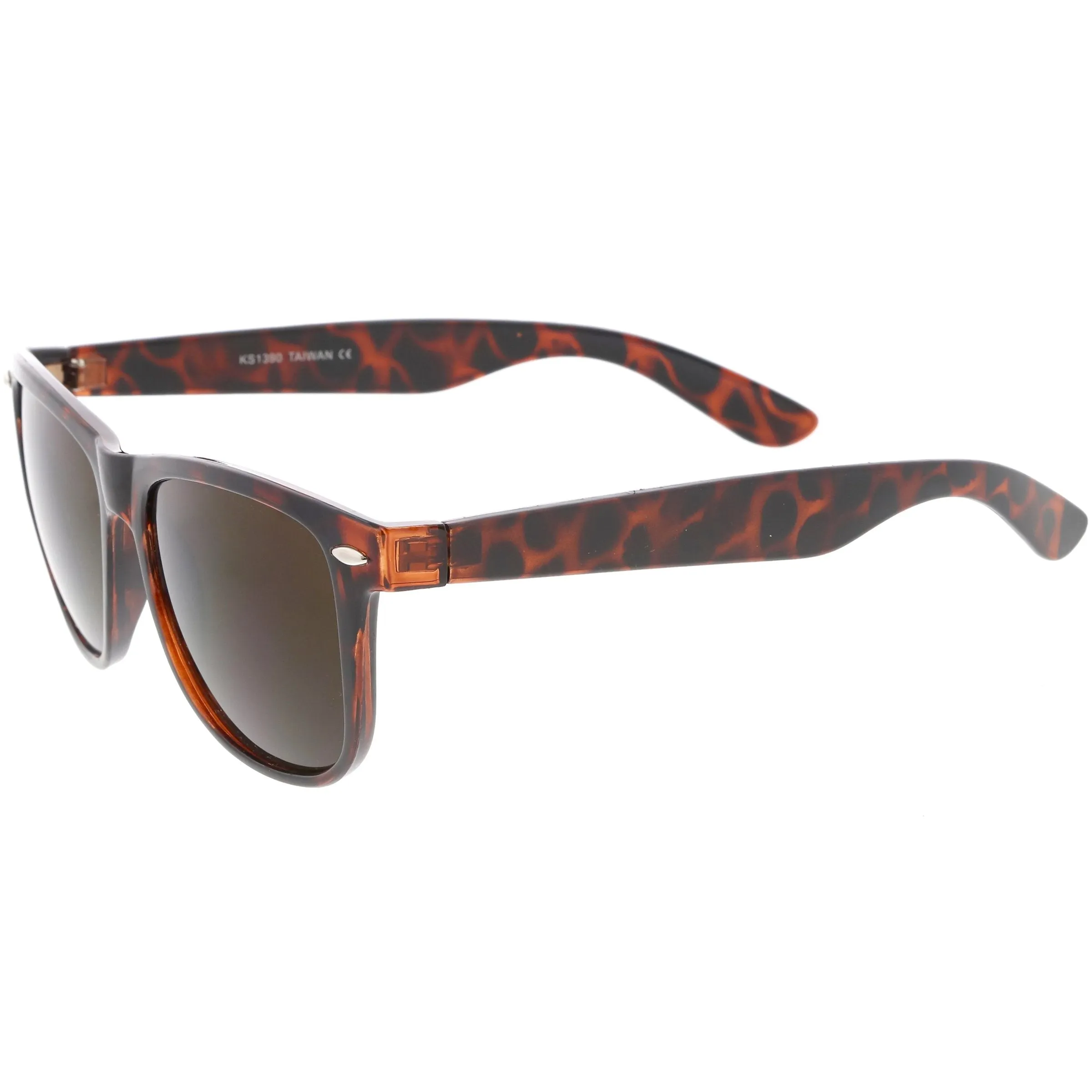 Classic Retro Indie Classic Horned Rim Sunglasses 54mm C767
