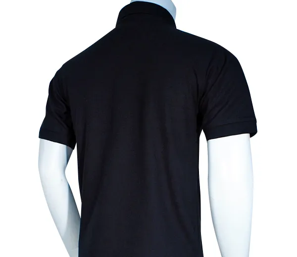 Cotton Honeycomb Polo Shirt -