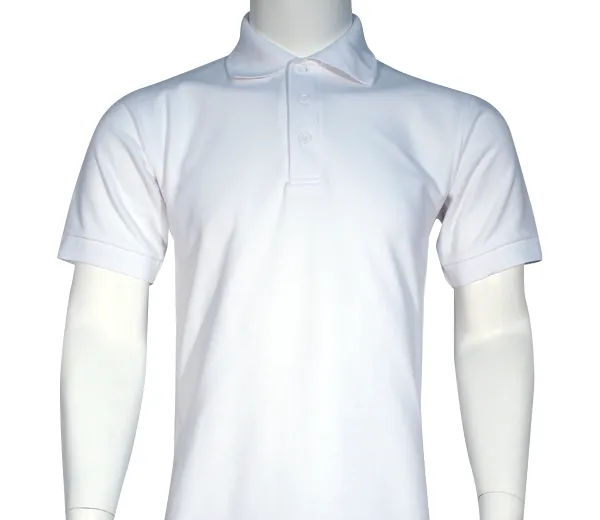 Cotton Honeycomb Polo Shirt -
