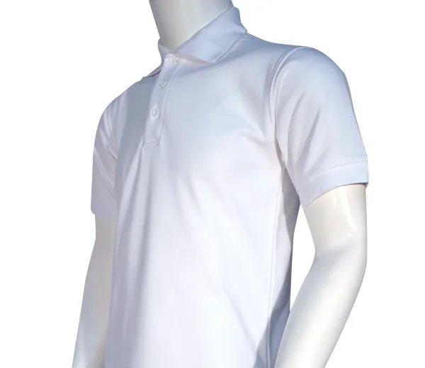 Cotton Honeycomb Polo Shirt -