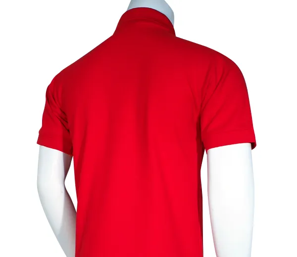 Cotton Honeycomb Polo Shirt -