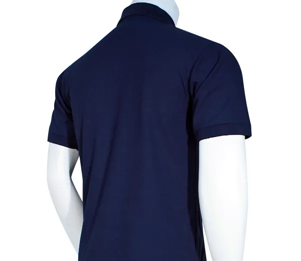 Cotton Honeycomb Polo Shirt -