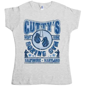 Cuttys Boxing Gym Womens T-Shirt