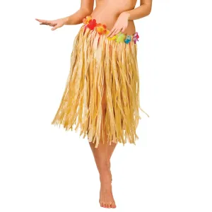 Deluxe Hula Grass Skirt 60cm Authentic Raffia Hawaii