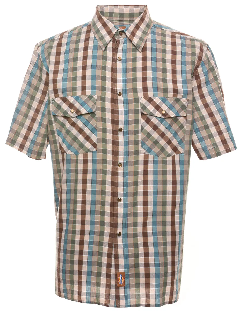 Dickies Multi-Colour Checked Shirt - L