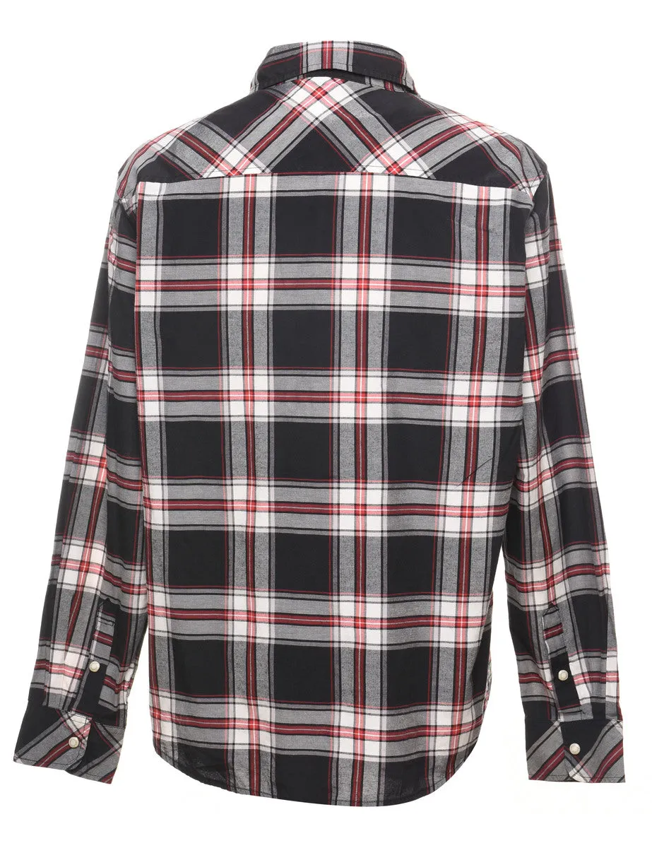 Dickies Red & Black Checked Shirt - M