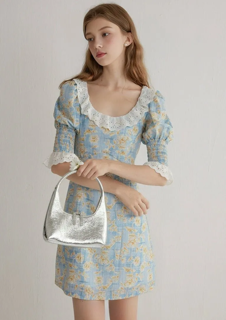 FLORAL LACE DRESS