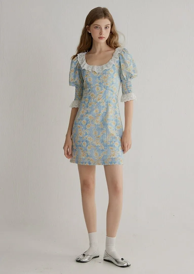 FLORAL LACE DRESS