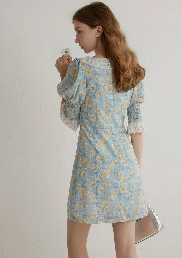 FLORAL LACE DRESS