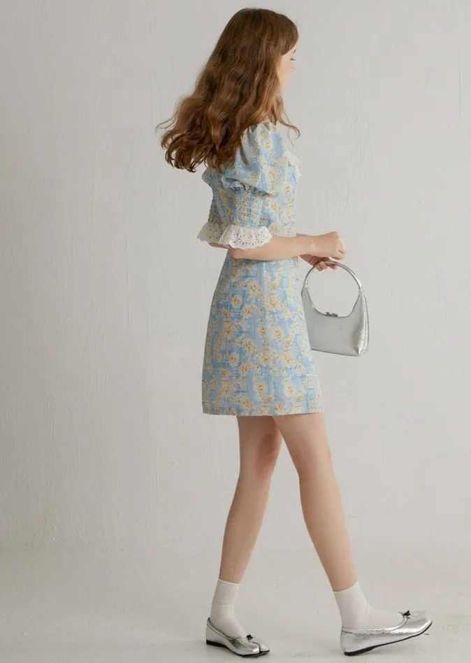 FLORAL LACE DRESS