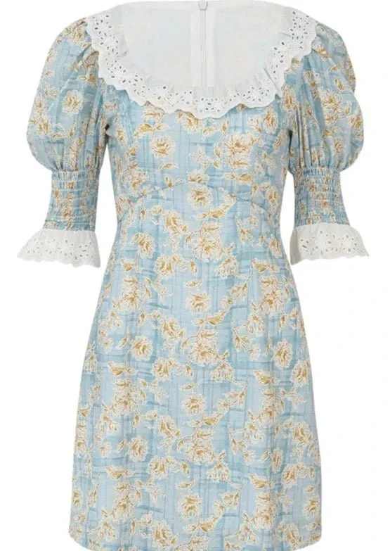 FLORAL LACE DRESS