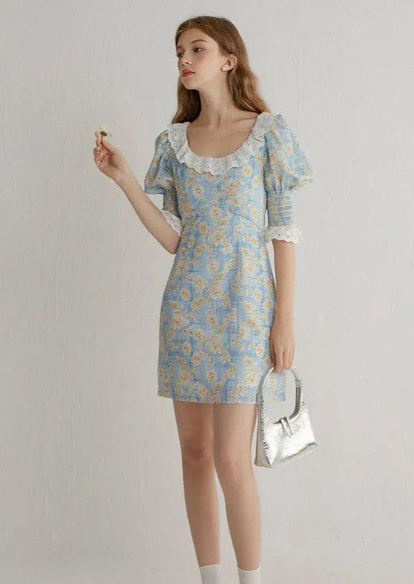 FLORAL LACE DRESS