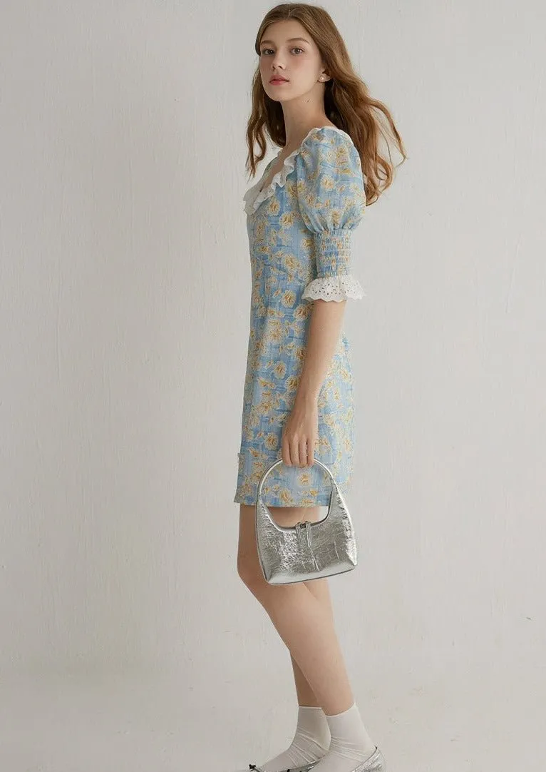 FLORAL LACE DRESS