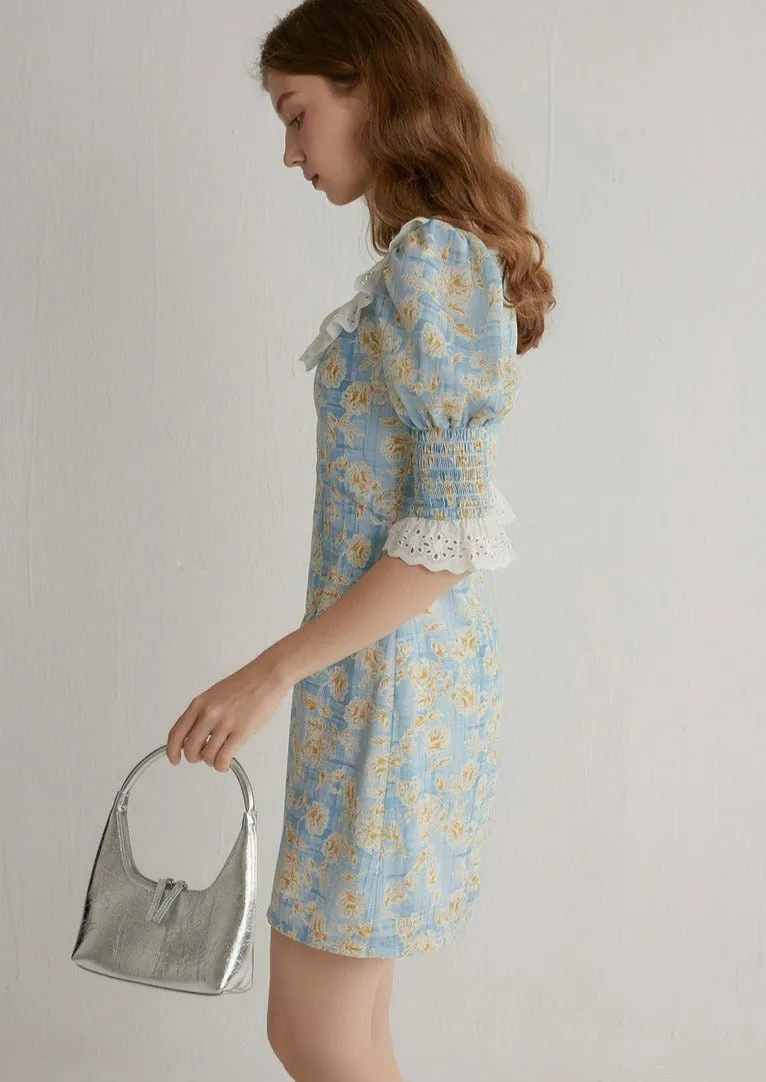 FLORAL LACE DRESS