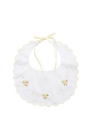 Girls Classic White Bib