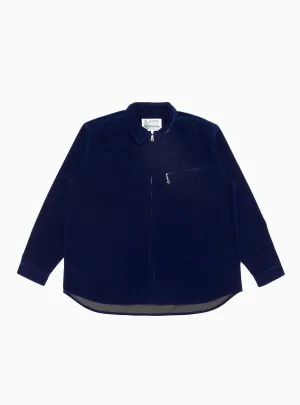 Grande Zip Shirt Navy