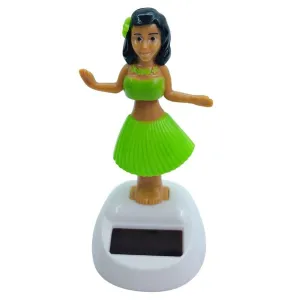 Green Solar Hula Girl