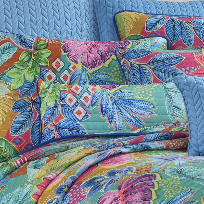Hanalei Quilted Boudoir Decorative Throw Pillow