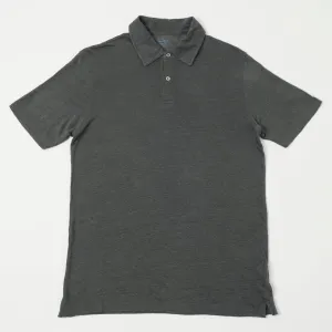 Hartford BB86308 Linen Short Sleeve Polo - Thunder