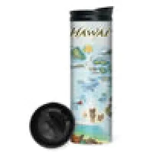 Hawaii Map Travel Cup 16oz
