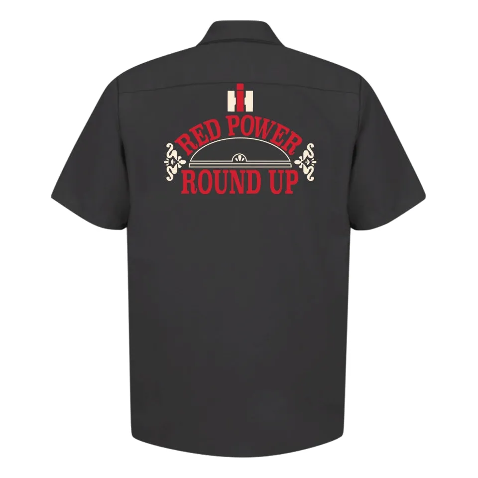 IH Red Power Roundup Garage Shirt