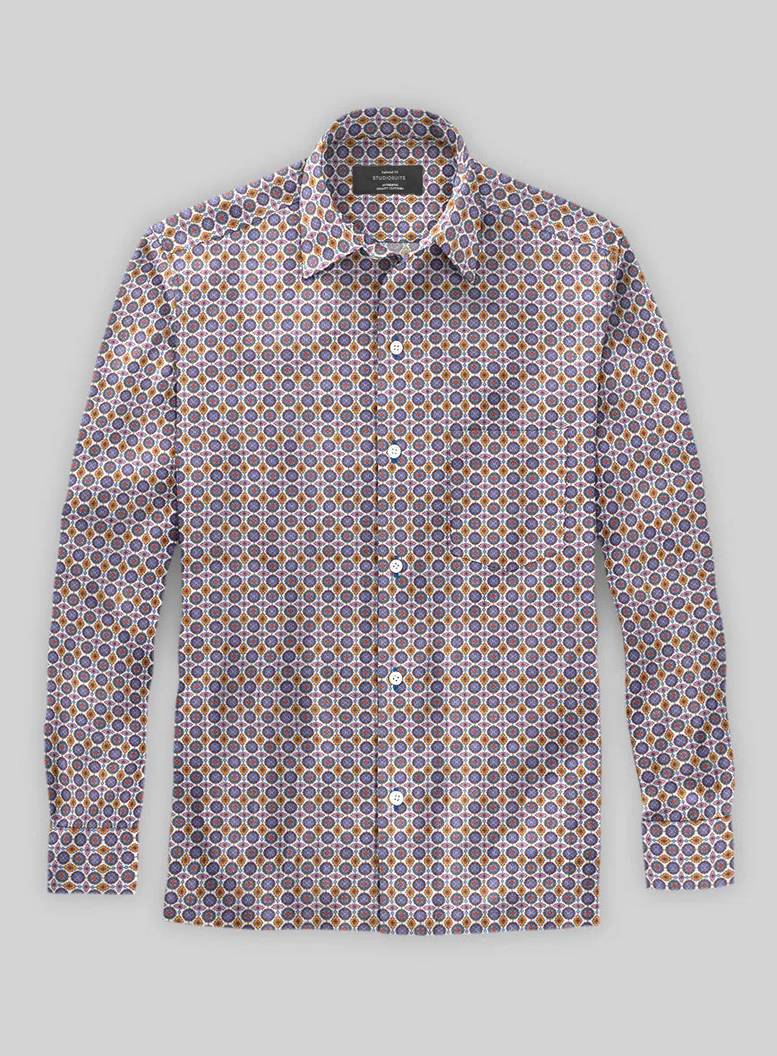 Italian Stefania Summer Linen Shirt