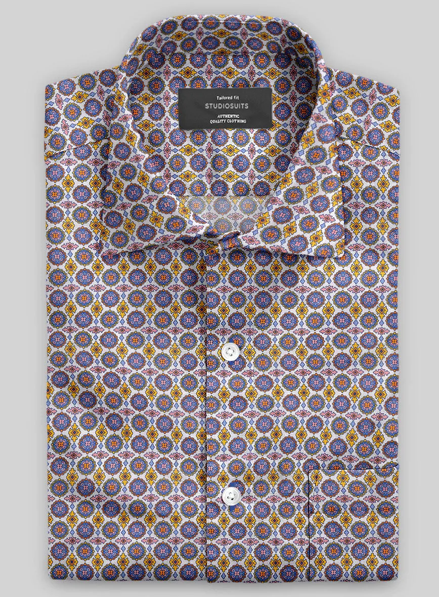 Italian Stefania Summer Linen Shirt