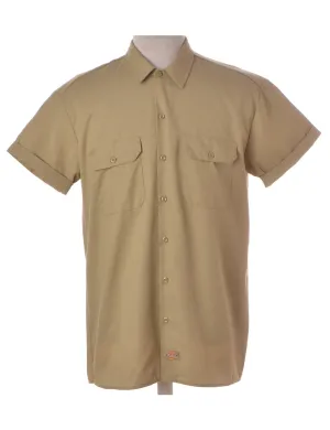 Label Beige Upcycled Dickies Shirt