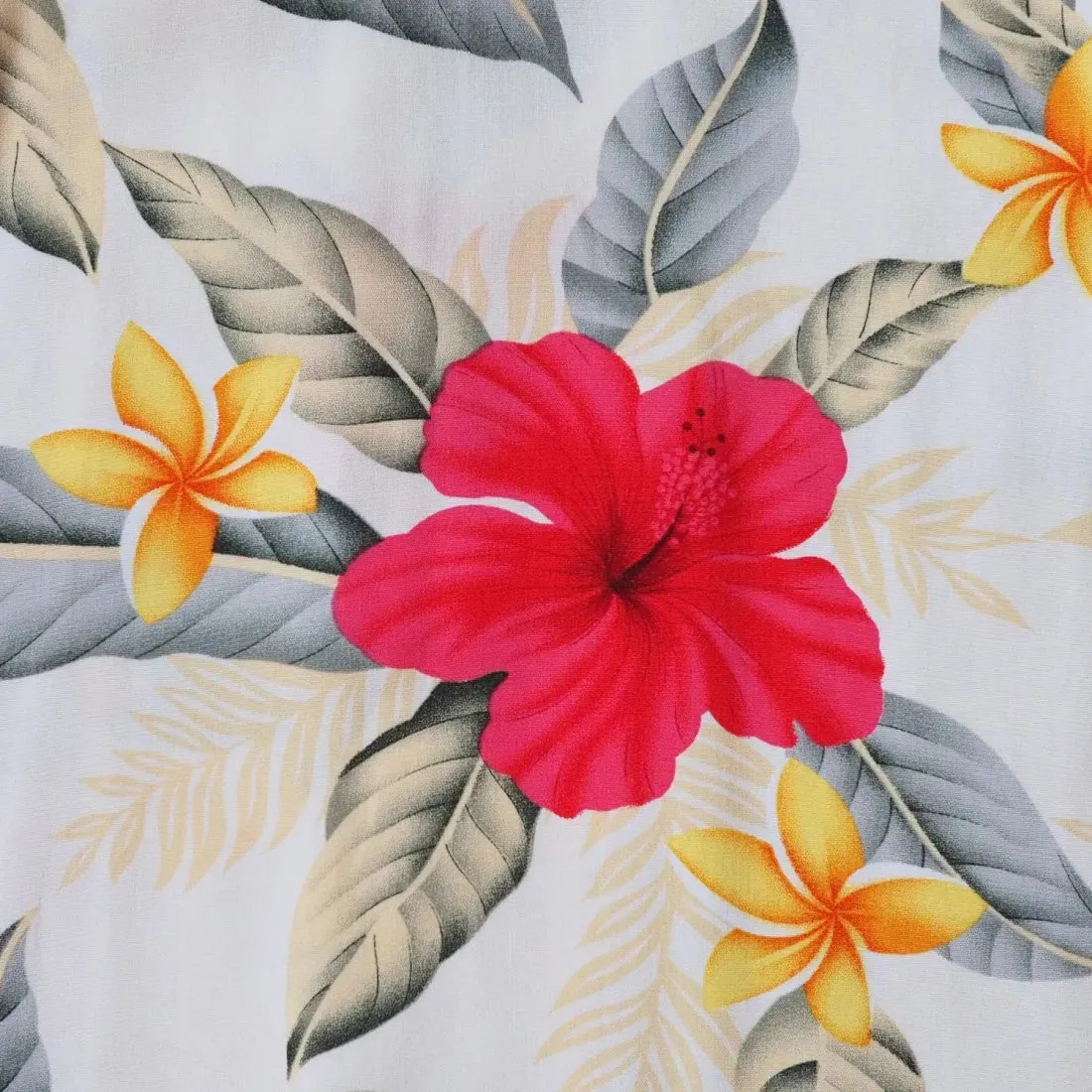 Makaha Cream Hawaiian Rayon Shirt