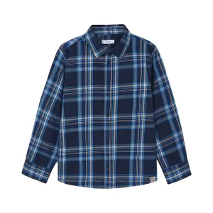 Mayoral Checked Dress Shirt