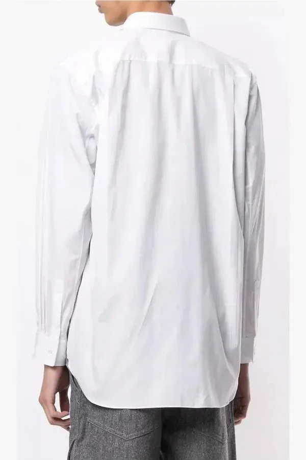 Men's Black Heart Button Up Shirt