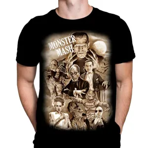 Monster Mash - Classic Horror Movie Poster Art - T-Shirt
