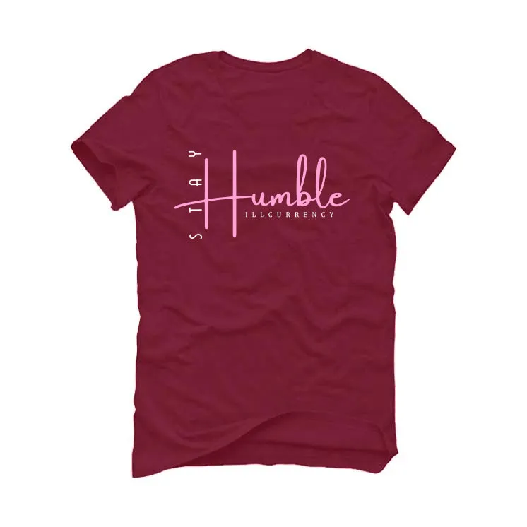 Nike Dunk Low Valentine's Day 2023 - Burgundy T-Shirt (Stay Humble)