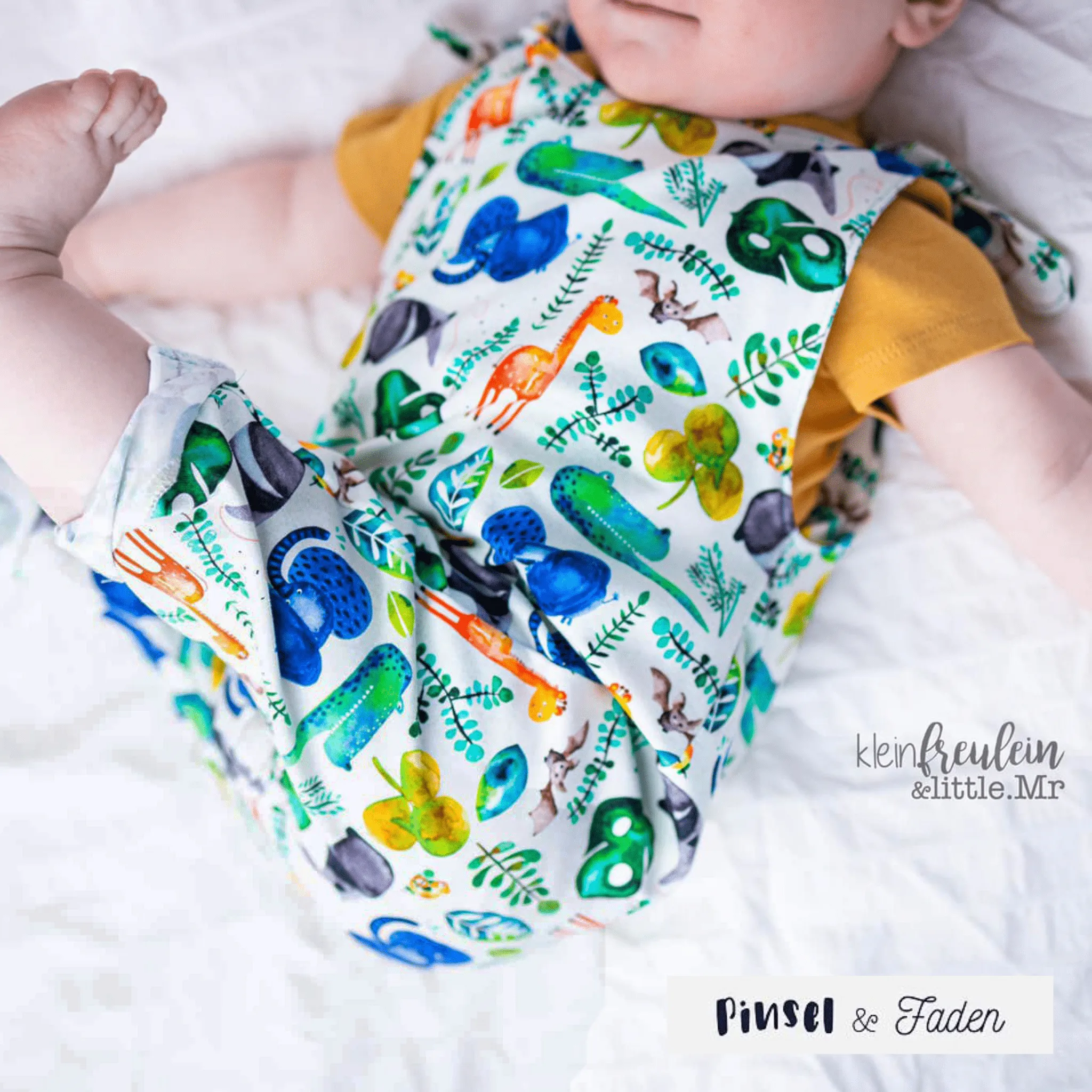 Organic Cotton Jersey - Zoo Visit