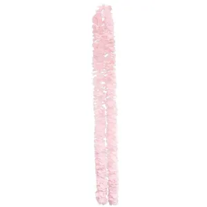 Pink Pastel Flower Garland, 7 Feet