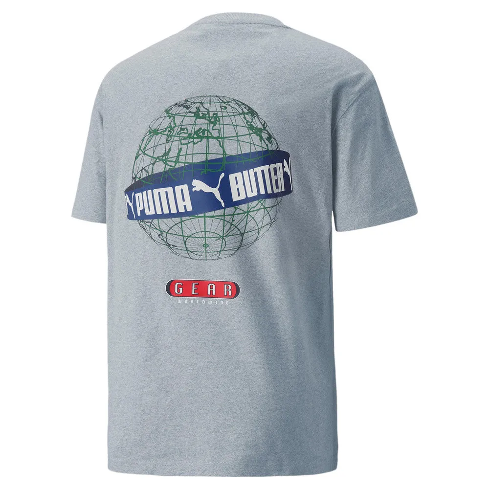 Puma x Butter Goods Graphic Tee Light Grey Heather
