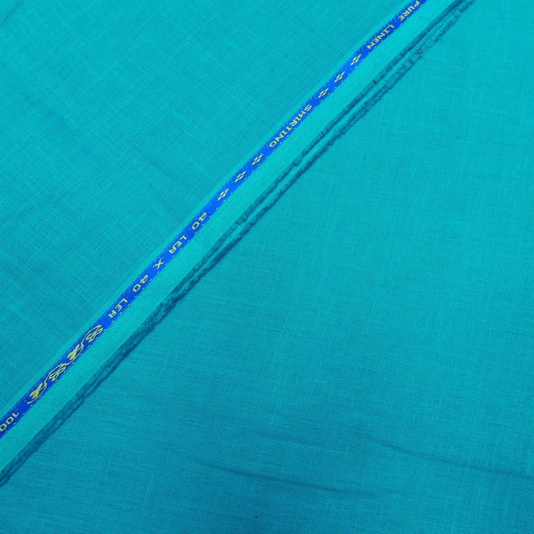 Pure Linen Fabric Colour            ( 40 LEA )