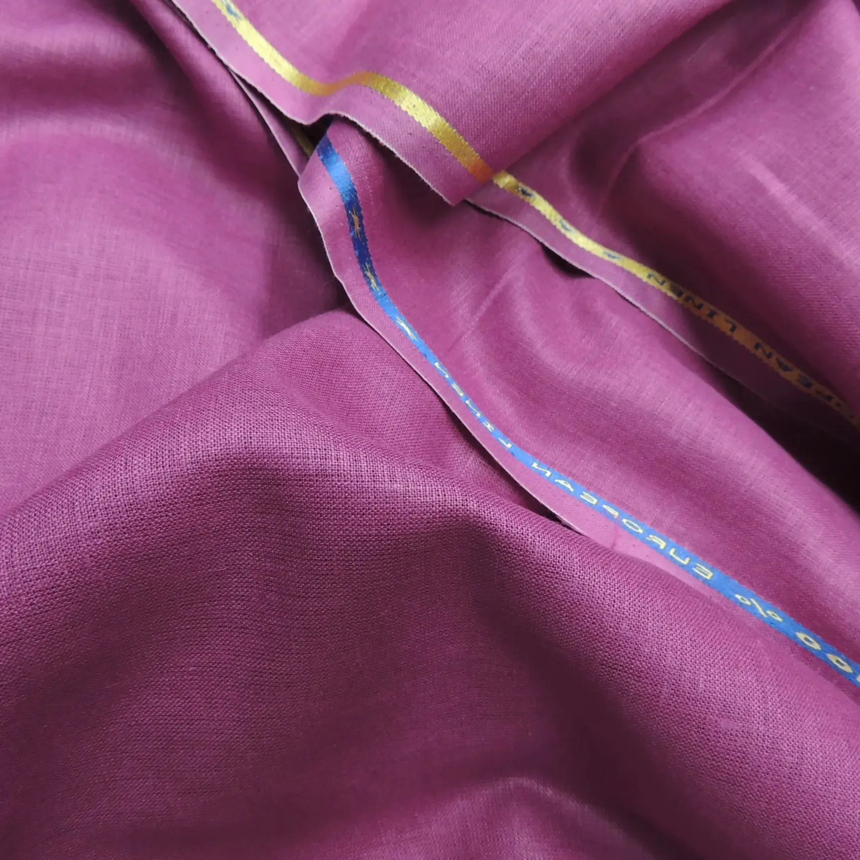Pure Linen Fabric Colour            ( 40 LEA )